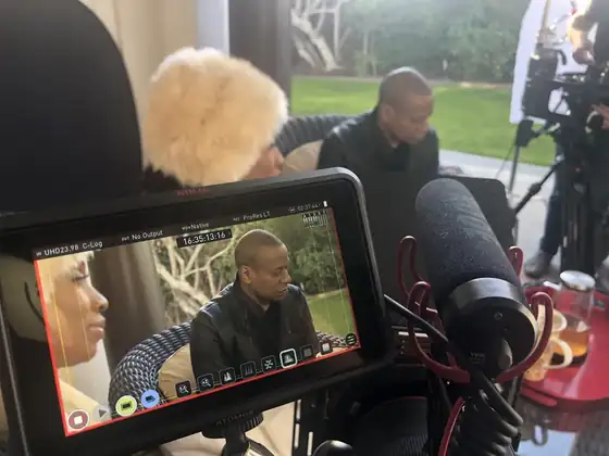 Terrah Bennett Smith: on set