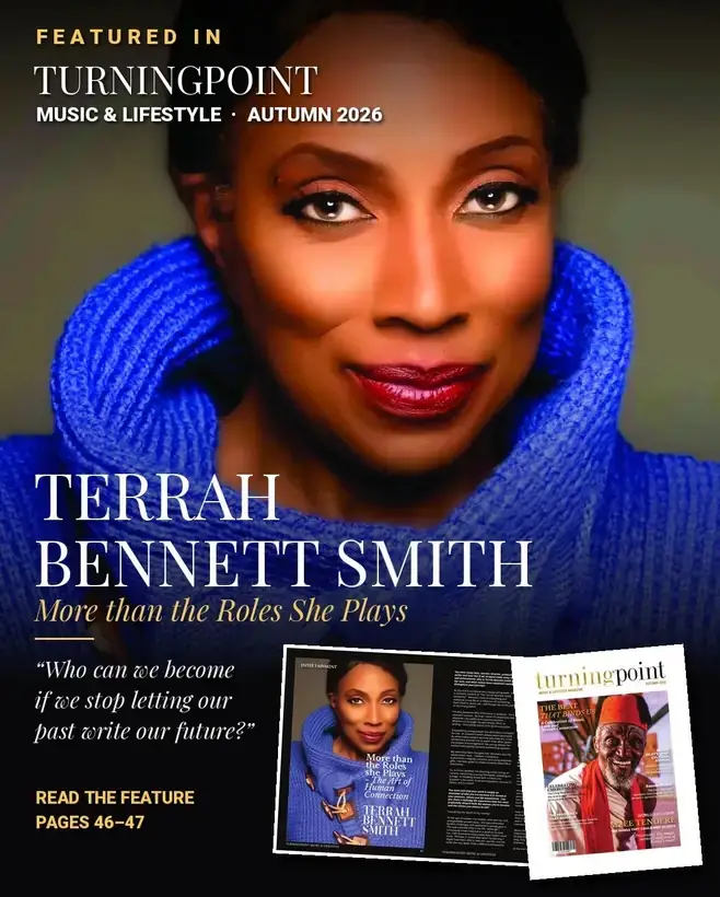 TurningPoint Music & Lifestyle magazine feature: Terrah Bennett Smith — More than the Roles She Plays, pages 46–47